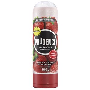 Prudence Gel Lubrificante Morango 100 G