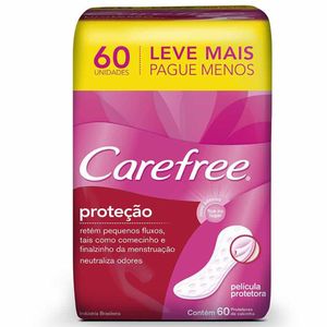 Carefree Absorvente Protetor Diario Original C/60