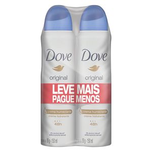Dove Desodorante Aerosol Original Com 50% Desconto Na Segunda Unidade 150 Ml C/2