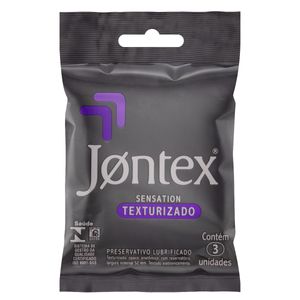 Jontex Sache Preservativo Lubrificado Sensation C/3