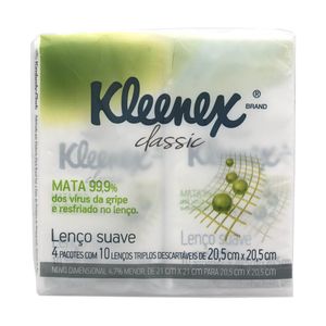Kleenex Lenco Bolso Tiplo Misto C/40