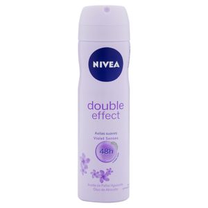 Des Nivea Aerosol Double Effect Axilas Suaves Violet Senses 100 G