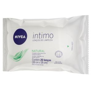 Nivea Lenco Umedecido Intimo Natural C/20