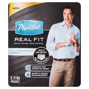 Plenitud Active Roupa Intima Cottonflex Masculino Tamanho Unico C/8