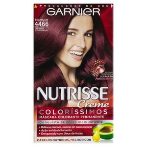 Nutrisse Colorissi Kit Renovacao Tintura Creme 4466 Vermelho Granada 125 G