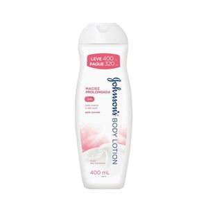 Johnsons Softlotio Locao Hidratante Pele Normal Maciez Prolongada Leve 400Ml Pague 320Ml 400 Ml