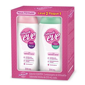 Silhouette Sabonete Liquido Intimo Eve Leve 2 Pague 1 200 Ml