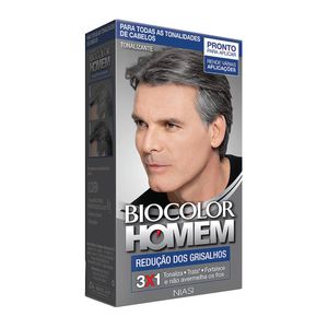 Biocolor Homem Tintura Reducao Grisalhos 40 G
