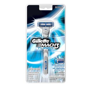 Gillette Mach 3 Aparelho Barbear Masculino Turbo Ayrton Senna