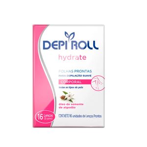 Depi Roll Hydrate Lencos Prontos Tnt Corporal Oleo De Semente De Algodao 6