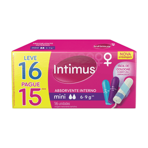 Intimus Absorvente Interno Mini C/8