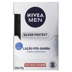 Nivea Loção Pos Barba Silver Protect