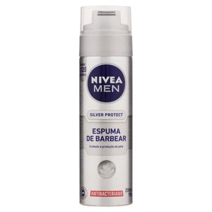 Nivea Men Espuma Barbear Silver Protect 193 G