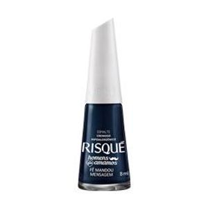Risque Esmalte Liquido Comercial Cremoso Fe Mandou Mensagem 8 Ml