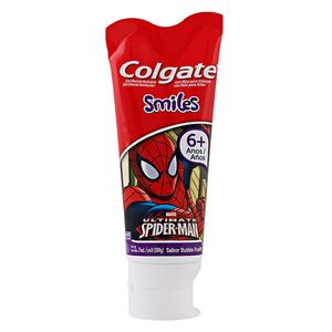 Colgate Gel Dental Smiles Bubble Fruit Spider Man 100 G
