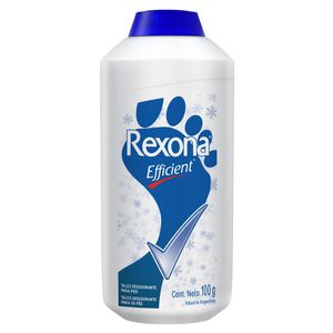 Rexona Efficient Talco Para Pes 100 G