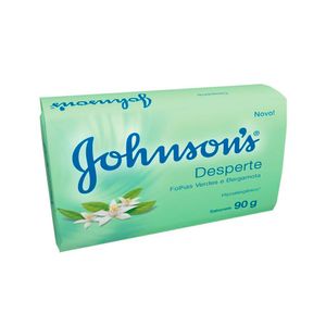 Johnsons Sabonete Barra Desperte Folha Verde Bergamota 90 G