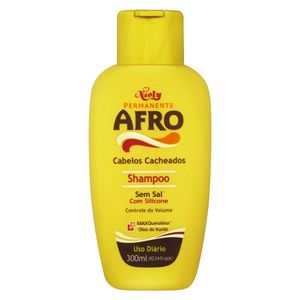 Niely Gold Shampoo Shampoo Permanente Afro Cabelos Cacheados 300 Ml
