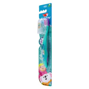 Condor Bambinos Escova Dental Macia 2/4 Anos Lilica Ripilica + Protetor De Cerdas