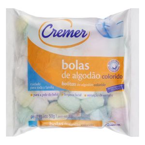 Cremer Algodao Pacote Bola Colorida 50 G