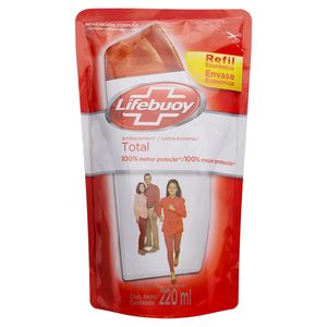 Lifebuoy Sabonete Liquido Para As Maos Refil Total 220 Ml
