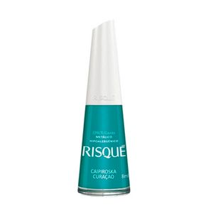 Risque Esmalte Liquido Regular Comercial Metalico Caipirosca Curacao 8 Ml