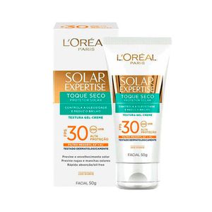 Solar Expertise Locao Protetor Solar Facial Toque Seco Fps 30 50 G