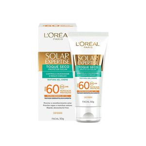 Solar Expertise Gel Creme Protetor Solar Facial Toque Seco Fps 60 50 G