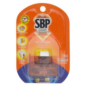Sbp Refil Eletrico 30 Noites Noites Tranquilas 2.44 Ml