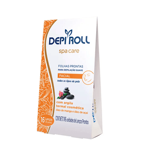 Depi Roll Spa Care Folha Depilatoria Pronta Facial 6