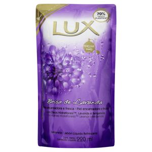 Lux Sabonete Liquido Refil Brisa De Lavanda 220 Ml