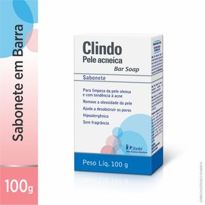 Clindo P A Sabonete 100 G