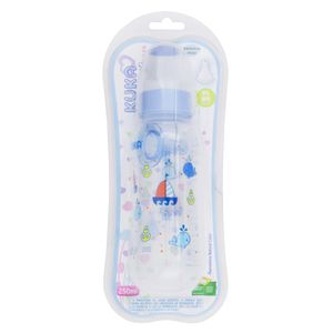 Kuka Natural Color Mamadeira Bico Universal Azul Ref 1541 250 Ml