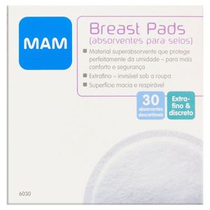 Mam Absorvente Para Seios Care C/30