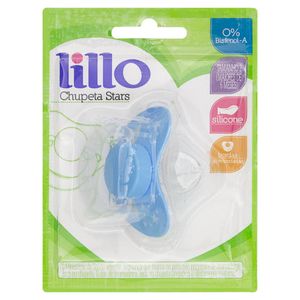 Lillo Chupeta Star Ortodontica Nº 2 Cor Azul