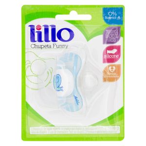 Lillo Chupeta Funny Bichos Ortodontica Tamanho 2 Cor Azul Ref 670120