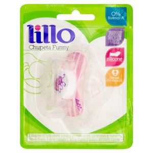 Lillo Chupeta Funny Bichos Ortodontica Tamanho 2 Cor Rosa Ref 670130
