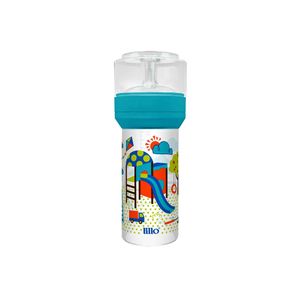 Lillo Mamadeira Super Divertida Azul 260 Ml