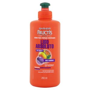 Fructis Creme Pentear Liso Absoluto Pos Quimico 250 Ml