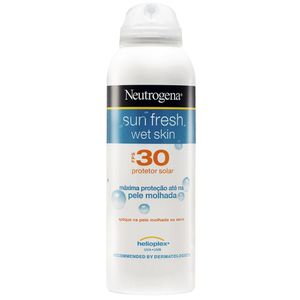 Neutrogena Sun Fr Spray Protetor Solar Wet Skin Fps30 180 Ml