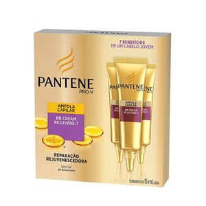PANTENE AMPOLA DE TRATAMENTO BB CREAM REJUVENE-7 15 ML C/3