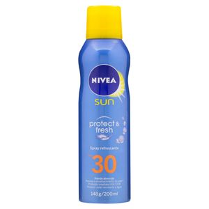 Nivea Sun Spray Aerosol ProtectEFresh Fps30 200 Ml