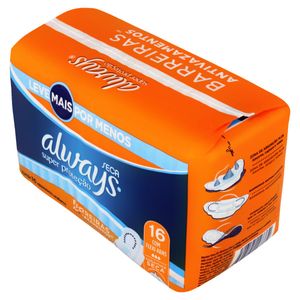 Always Absorvente Basico Super Protecao Com Abas 6