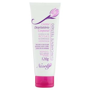Neorly Creme Depilatorio Corporal Essencia De Rosas 120 G