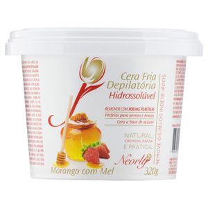 Neorly Cera Depilatoria Fria Morango 340 G