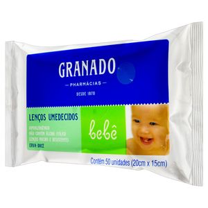 Granado Bebe Lencos Umedecidos Erva Doce C/50