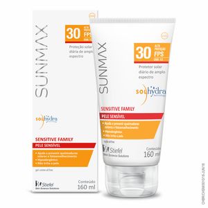 Sunmax Gel Creme Sensitive Family Fps30 160 G