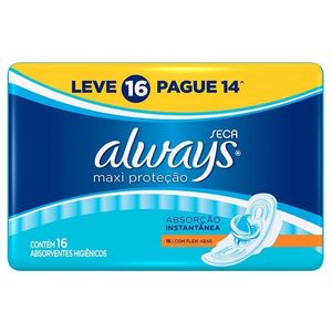 Always Absorvente Active Com Abas Leve16 Pague14 6