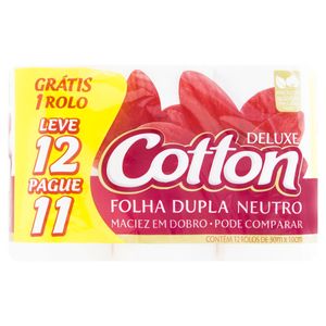 Cotton Papel Higienico Leve 12 Pague 11 2