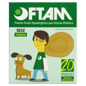 Protetor Ocular Protetor Ocular Bege Infantil C/20